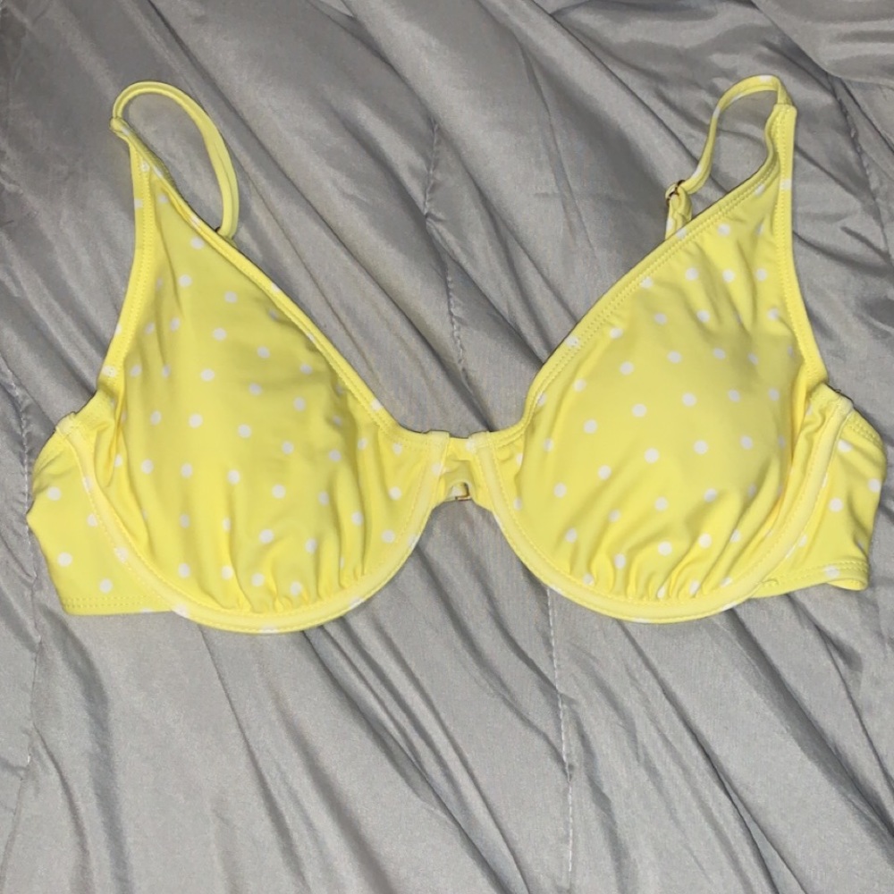 Polka Dot Bikini Top